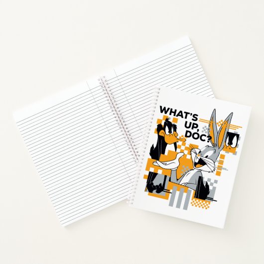 DAFFY DUCK™ & BUGS BUNNY™ Glitch Notitieboek (Binnen)