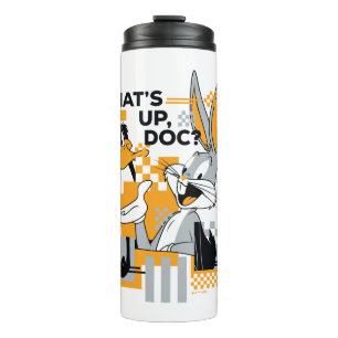 DAFFY DUCK™ & BUGS BUNNY™ Glitch Thermosbeker