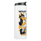 DAFFY DUCK™ & BUGS BUNNY™ Glitch Thermosbeker (Gedraaid links)