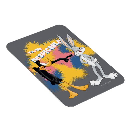 DAFFY DUCK™ & BUGS BUNNY™ "Je bent verachtelijk" Magneet (Rechterzijde)