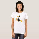 DAFFY DUCK™ Crazy zijn T-shirt (Voorkant volledig)