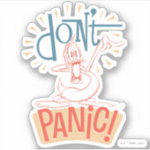 DAFFY DUCK™ | Geen paniek! Sticker (Voorkant)