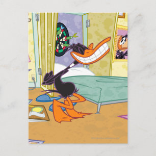 DAFFY DUCK™ grote glimlach Briefkaart
