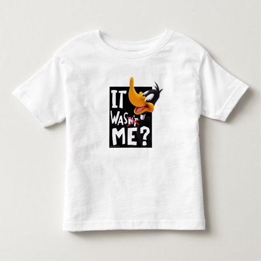 DAFFY DUCK™- Ik was het niet. Kinder Shirts (Voorkant)