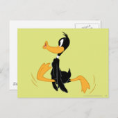 DAFFY DUCK™ is gek Briefkaart (Voorkant / Achterkant)