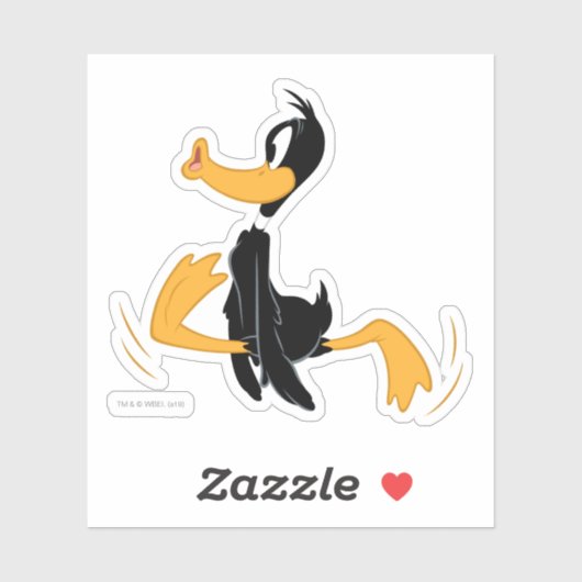 DAFFY DUCK™ is gek Sticker (Vel)