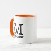DAFFY DUCK™ Jouw naam en monogram toevoegen Mok (Voorkant links)
