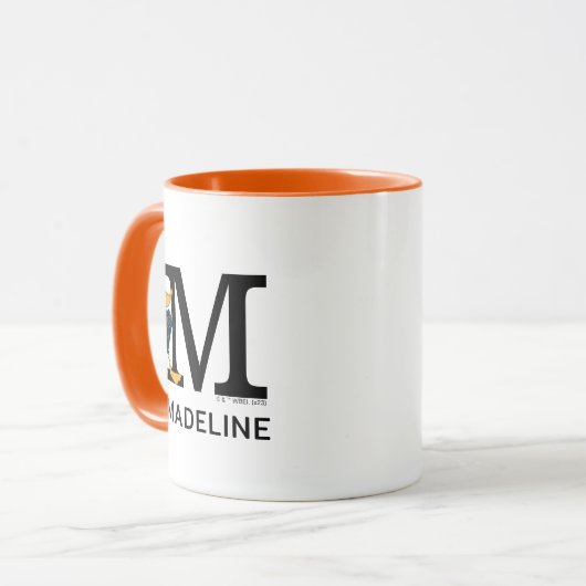 DAFFY DUCK™ Jouw naam en monogram toevoegen Mok (Voorkant links)