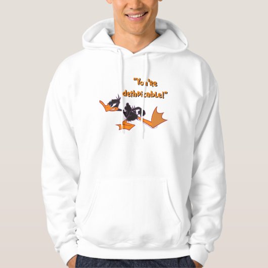 DAFFY DUCK™ Klaar om te vechten Hoodie (Voorkant)