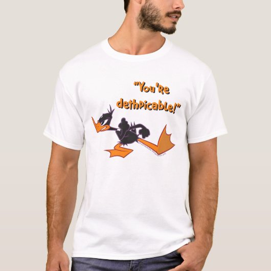 DAFFY DUCK™ Klaar om te vechten T-shirt (Voorkant)