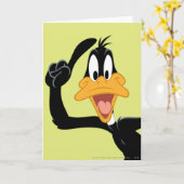 DAFFY DUCK™ met een geweldig idee Kaart (Gele Bloem)