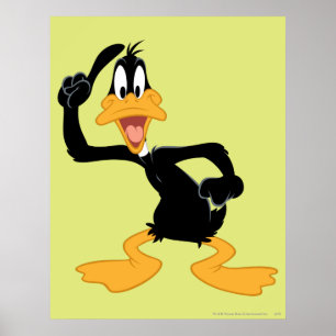 DAFFY DUCK™ met een geweldig idee Poster