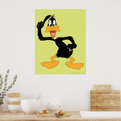 DAFFY DUCK™ met een geweldig idee Poster (Keuken)