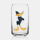 DAFFY DUCK™ met wapengewas Blikvorm Glas (Achterkant)