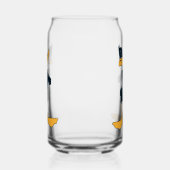 DAFFY DUCK™ met wapengewas Blikvorm Glas (Links)