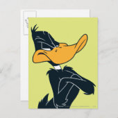 DAFFY DUCK™ met wapengewas Briefkaart (Voorkant / Achterkant)