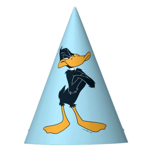 DAFFY DUCK™ met wapengewas Feesthoedjes (Voorkant)