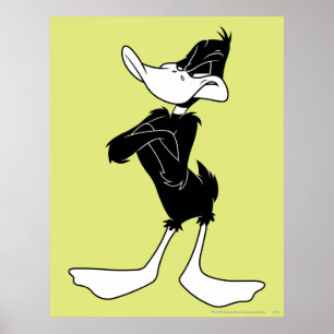 DAFFY DUCK™ met wapengewas Poster
