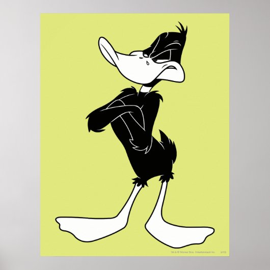 DAFFY DUCK™ met wapengewas Poster (Voorkant)