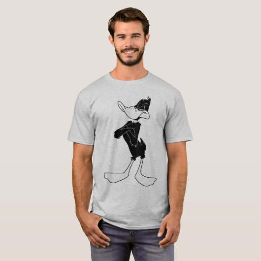DAFFY DUCK™ met wapengewas T-shirt (Voorkant volledig)