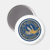 DAFFY DUCK™ Mud Ducks Round Logo Magneet (Voorkant / Achterkant)