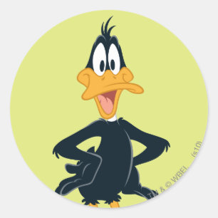 DAFFY DUCK™ RONDE STICKER