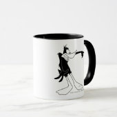 DAFFY DUCK™ Shocked and Pointing Mok (Voorkant rechts)