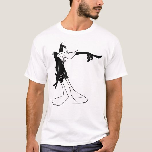 DAFFY DUCK™ Shocked and Pointing T-shirt (Voorkant)