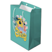 DAFFY DUCK™ Surfing - Gnarly Medium Cadeauzakje (Achterkant Gekanteld)
