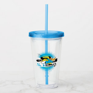 DAFFY DUCK™ Team Argentinië Voetbal Grafisch Acryl Drinkbeker