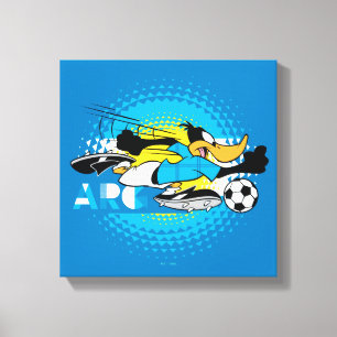 DAFFY DUCK™ Team Argentinië Voetbal Grafisch Canvas Afdruk