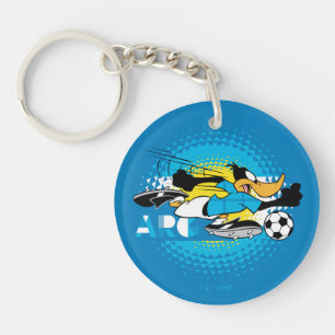 DAFFY DUCK™ Team Argentinië Voetbal Grafisch Sleutelhanger