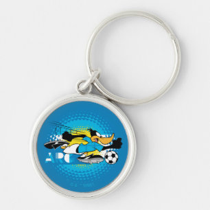 DAFFY DUCK™ Team Argentinië Voetbal Grafisch Sleutelhanger