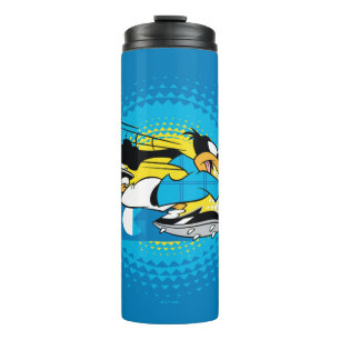 DAFFY DUCK™ Team Argentinië Voetbal Grafisch Thermosbeker