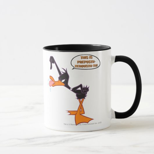 DAFFY DUCK™-tekstballon Mok (Rechts)