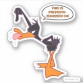 DAFFY DUCK™-tekstballon Sticker (Voorkant)