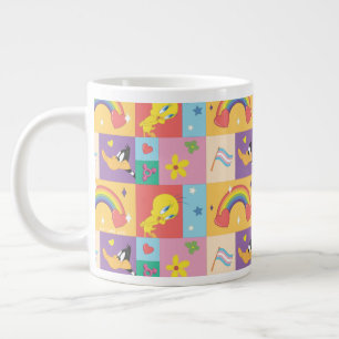 DAFFY DUCK™ & TWEETY™ - Pride-patroon Extra Grote Beker
