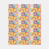 DAFFY DUCK™ & TWEETY™ - Pride Patroon Fleece Deken (Voorkant)