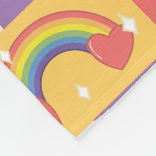 DAFFY DUCK™ & TWEETY™ - Pride Patroon Fleece Deken (Hoek)