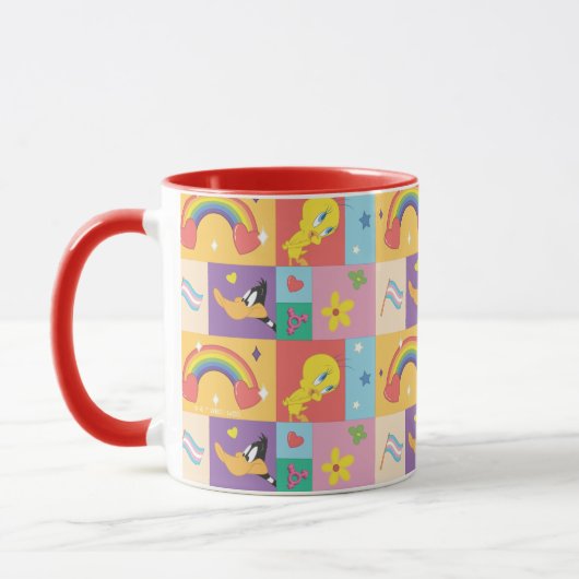 DAFFY DUCK™ & TWEETY™ - Pride Patroon Mok (Links)