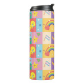 DAFFY DUCK™ & TWEETY™ - Pride Pattern Thermosbeker (Gedraaid links)