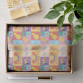DAFFY DUCK™ & TWEETY™ - Pride Pattern Tissuepapier (Geschenk)