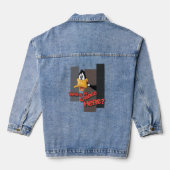 DAFFY DUCK™ "Who is in Charge here" Denim Jacket (Achterkant)