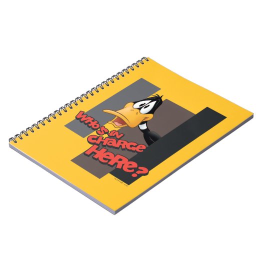DAFFY DUCK™ "Who is in Charge here" Notitieboek (Linkerzijde)