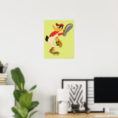 DAFFY DUCK™ Wind Up Poster (Thuiskantoor)