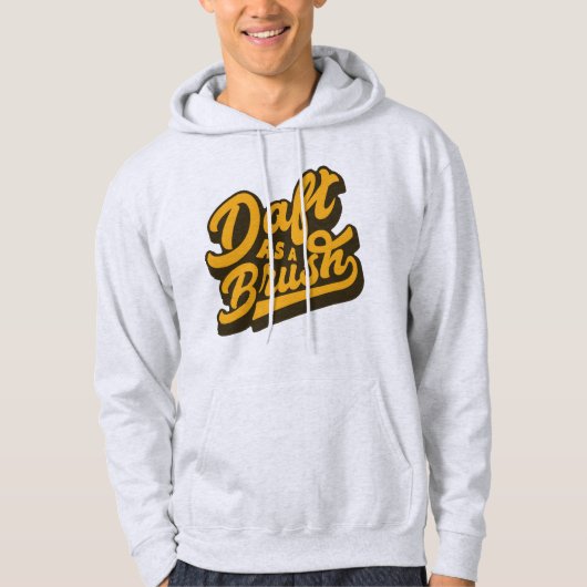 Daft Comme Brush Yorkshire Anglais Sweat - shirt à (Devant)