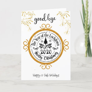 Dag 2020 Jaar van de Sloop Feestdagen Kaart