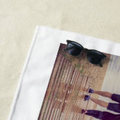 Dag 2 Foto Collage van de beste slechte vader Strandlaken (In situ)