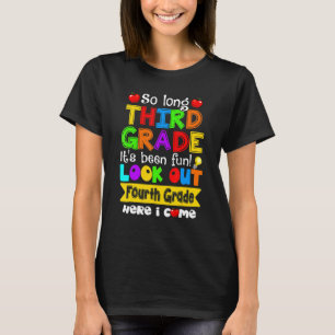 Dag 3e klas Kijk uit Vierde klas Hier kom ik 1 T-shirt