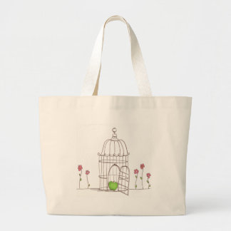 Dag 43 - Niet in kooien Grote Tote Bag